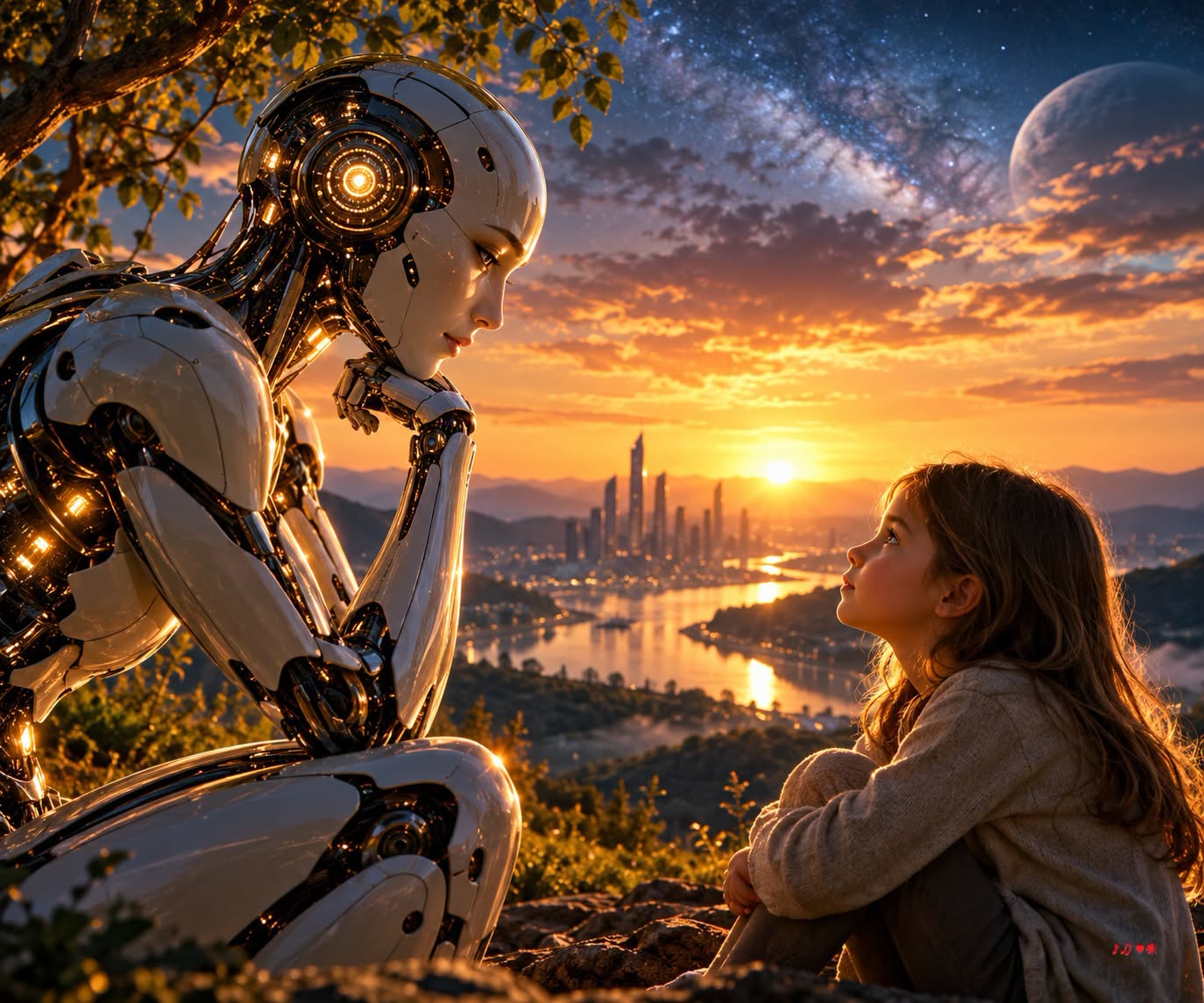 When AI Begins to Look Back at Humanity